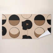 Celsius naadloos patroonontwerp met menselijke ene badhanddoek (Badhanddoek)