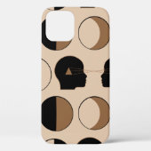 Celsius naadloos patroonontwerp met menselijke ene Case-Mate iPhone case (Achterkant)