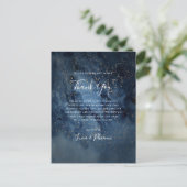 Celsius Night Sky Gold Hartelijk dank voor uw ontv Briefkaart (Staand voorkant)