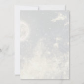 Celsius Schriftelijk in het Stars Wedding Kaart (Achterkant)