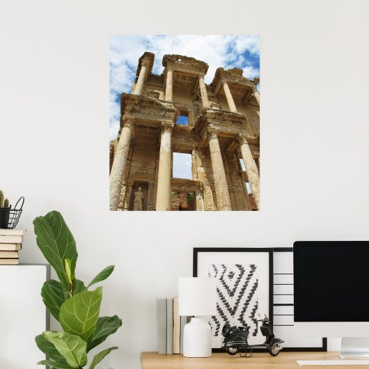 Celsus Library in Ephesus poster (Thuiskantoor)