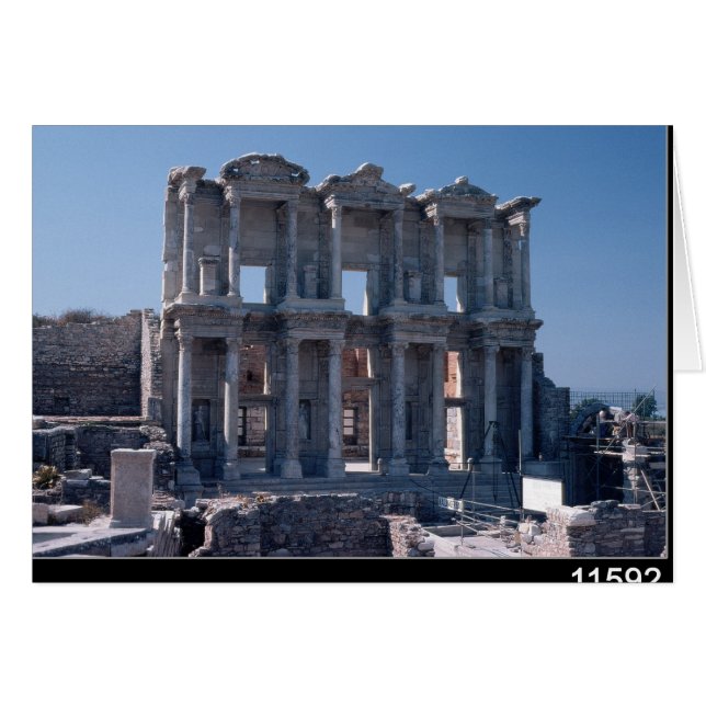 Celsus Library, ingebouwd in AD 135 (Voorkant Horizontaal)