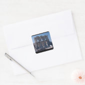 Celsus Library, ingebouwd in AD 135 Vierkante Sticker (Envelop)