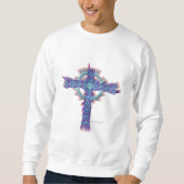 Celt Cross Mannen Sweatshirt (Voorkant)
