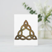 celtam triquetra briefkaart (Staand voorkant)