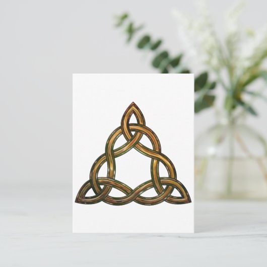 celtam triquetra briefkaart (Staand voorkant)