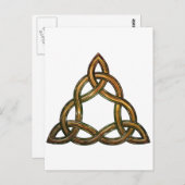 celtam triquetra briefkaart (Voorkant / Achterkant)