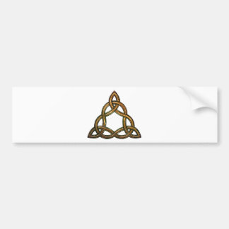 celtam triquetra bumpersticker