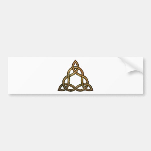 celtam triquetra bumpersticker (Voorkant)