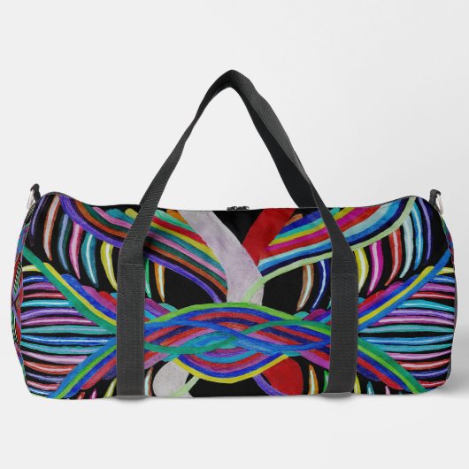 Celtelix op duffelzak plunjezak (Voorkant)