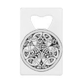 Celtic 1 creditkaart flessenopener (Achterkant)