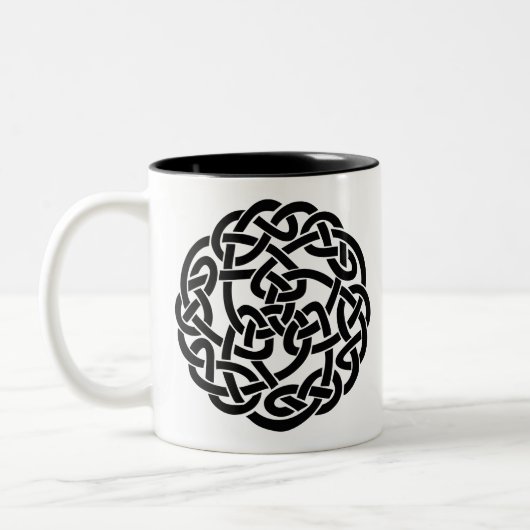 Celtic 2 tweekleurige koffiemok (Links)