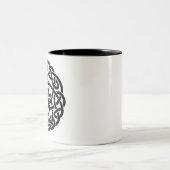 Celtic 2 tweekleurige koffiemok (Center)