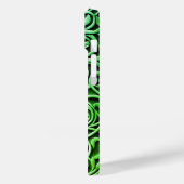 Celtic 3D Carved Green Knot Design Case-Mate iPhone Case (Achterkant / Links)