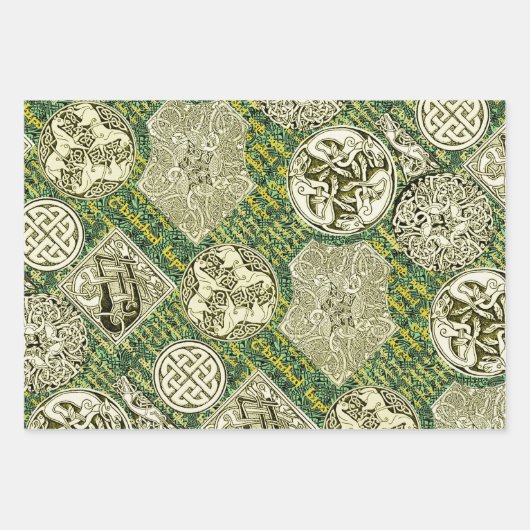 Celtic All Way Sampler Inpakpapier Vel (Voorkant 3)