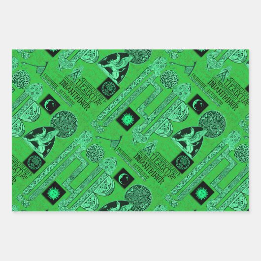 Celtic All Way Sampler Inpakpapier Vel (Voorkant 2)