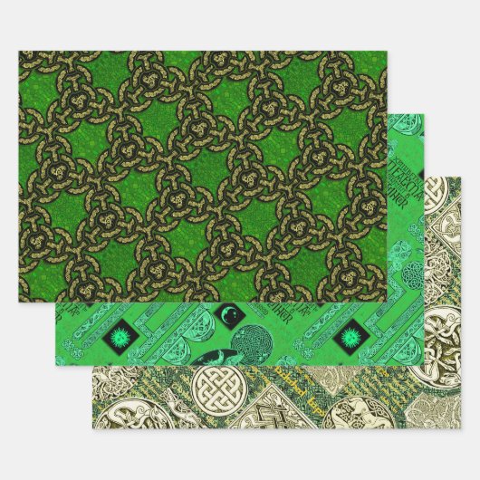 Celtic All Way Sampler Inpakpapier Vel (Set)