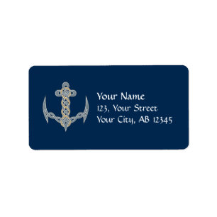 Celtic Anchor 1 Etiket