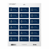 Celtic Anchor 1 Etiket (Full Sheet)