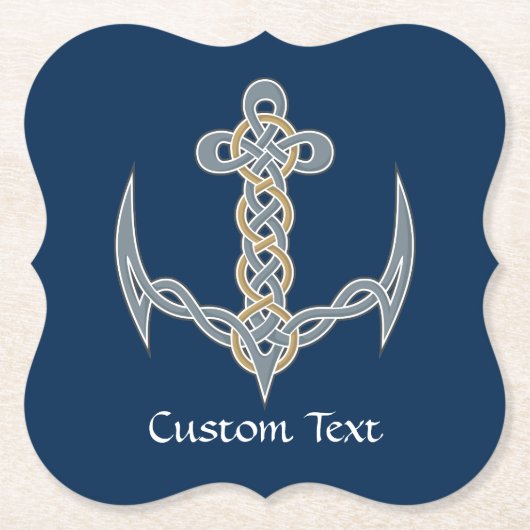 Celtic Anchor 1 Kartonnen Onderzetters (Voorkant)
