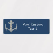 Celtic Anchor 1 Labels (Design 2)