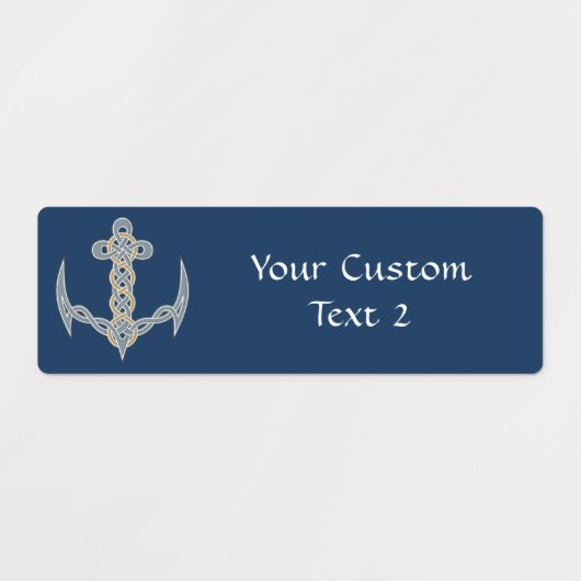 Celtic Anchor 1 Labels (Design 2)