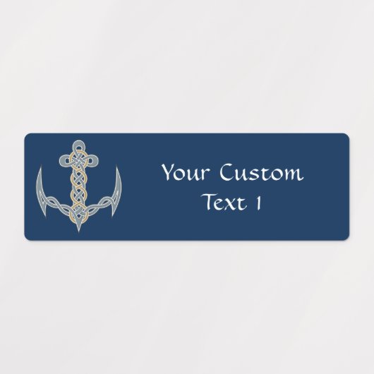 Celtic Anchor 1 Labels (Design 1)