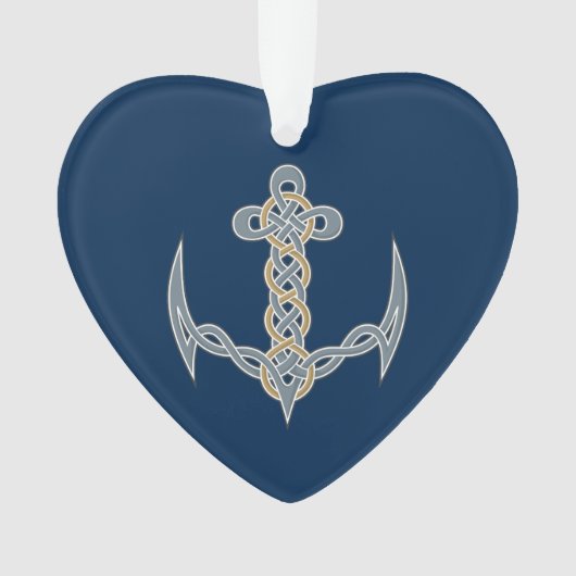 Celtic Anchor 1 Ornament (voorkant)