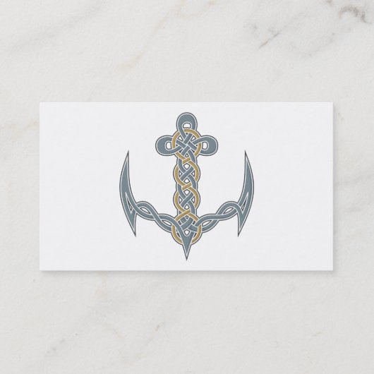 Celtic Anchor 1 Visitekaartje (Achterkant)