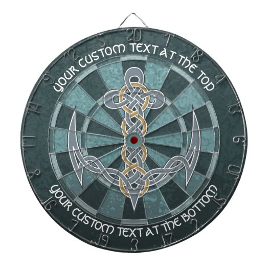 Celtic Anchor Dart Board Dartbord (Voorkant)