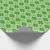 Celtic and Clover Cadeaupapier (Hoek)