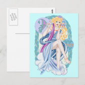 Celtic Aquarius Briefkaart (Voorkant / Achterkant)