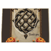 Celtic art and floral splendor in warm tones. groot cadeauzakje (Voorkant)