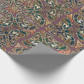 Celtic Art Cats Celtic Knotwork Wrapping Paper Cadeaupapier (Hoek)