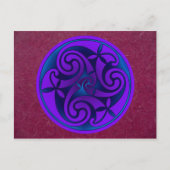 Celtic Art Design Briefkaart (Voorkant)