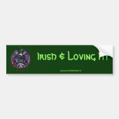 Celtic Art Design Bumpersticker (Voorkant)