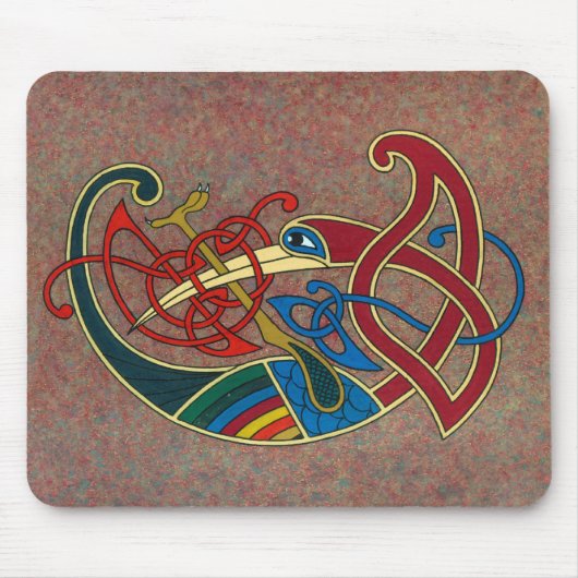 Celtic Art Design Mousepad Muismat (Voorkant)