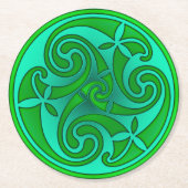 Celtic Art & Design Paper Coasters Ronde Kartonnen Onderzetter (Voorkant)