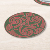 Celtic Art & Design Paper Coasters Ronde Kartonnen Onderzetter (Gebogen)