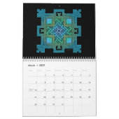 Celtic Art Design Wall Agenda Kalender (Mar 2027)