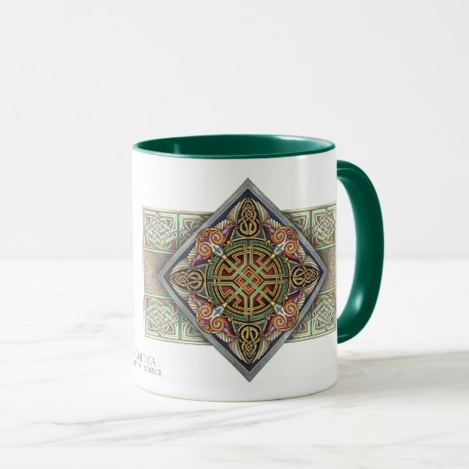 Celtic Art Eagles Mok (Voorkant rechts)