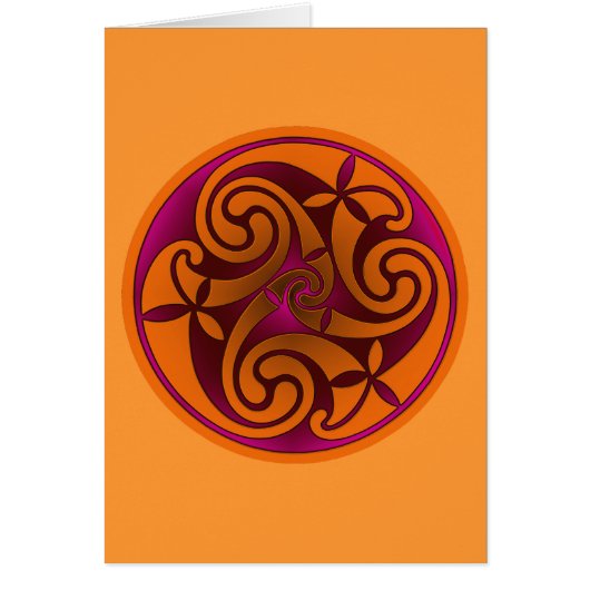 Celtic Art Spiral Design (Voorkant)