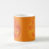 Celtic Art Spiral Design Coffee Mok (Center)