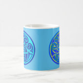 Celtic Art Spiral Design Coffee Mok (Center)