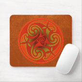 Celtic Art Spiral Design Mouse Mat  Muismat (Met muis)