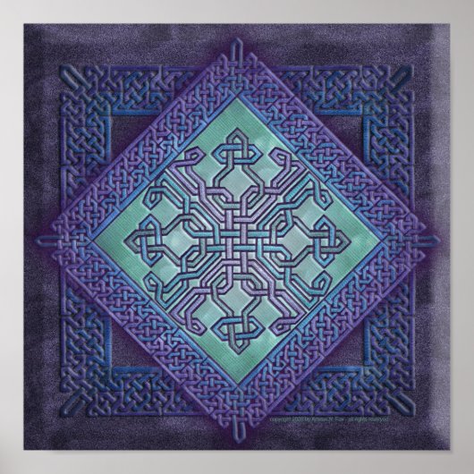 Celtic Avant Garde Fine Art Poster (Voorkant)