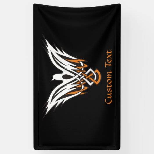 Celtic Bird Banner (Verticaal)