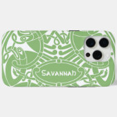 Celtic Bird Circle Pattern Persoonlijke iPhone Case-Mate iPhone Case (Achterkant (horizontaal))