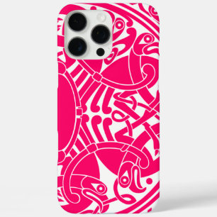 Celtic Bird Circle Pattern Persoonlijke iPhone iPhone 16 Pro Max Hoesje