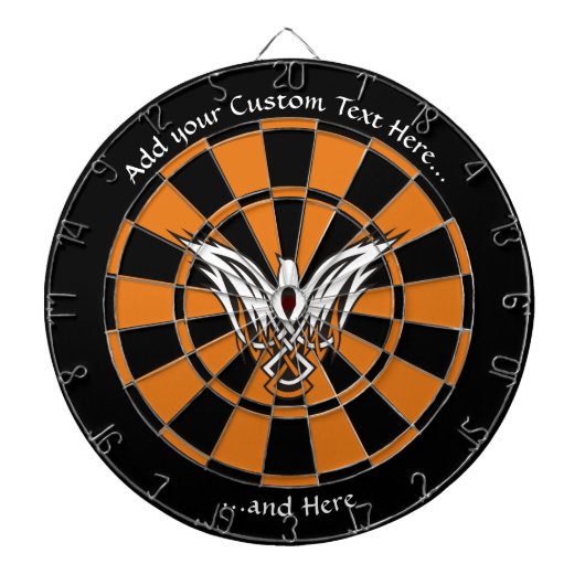 Celtic Bird Dart Board Dartbord (Voorkant)